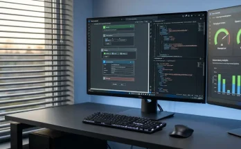 Visualización de pipelines de Copilot business process automation para la optimización de flujos de trabajo interdepartamentales.